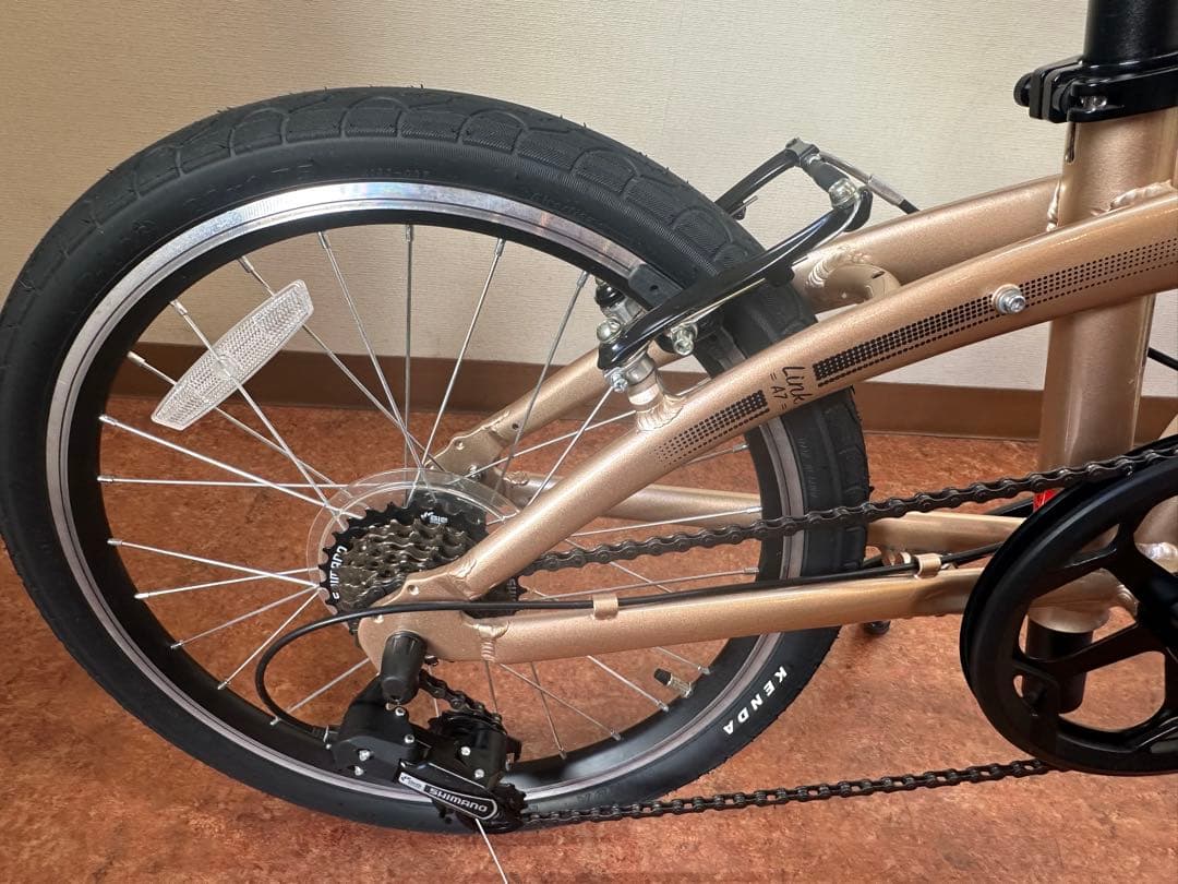 超美品！送料込み！turn ターン 20インチ 折りたたみ自転車 室内保管！