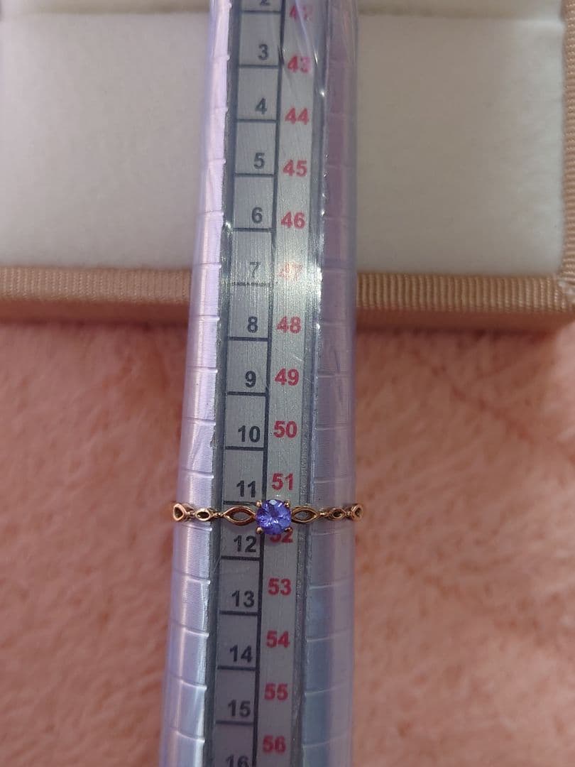 ずんだ　BIZOUX ビズー ワンマイルジュエリー タンザナイト リング