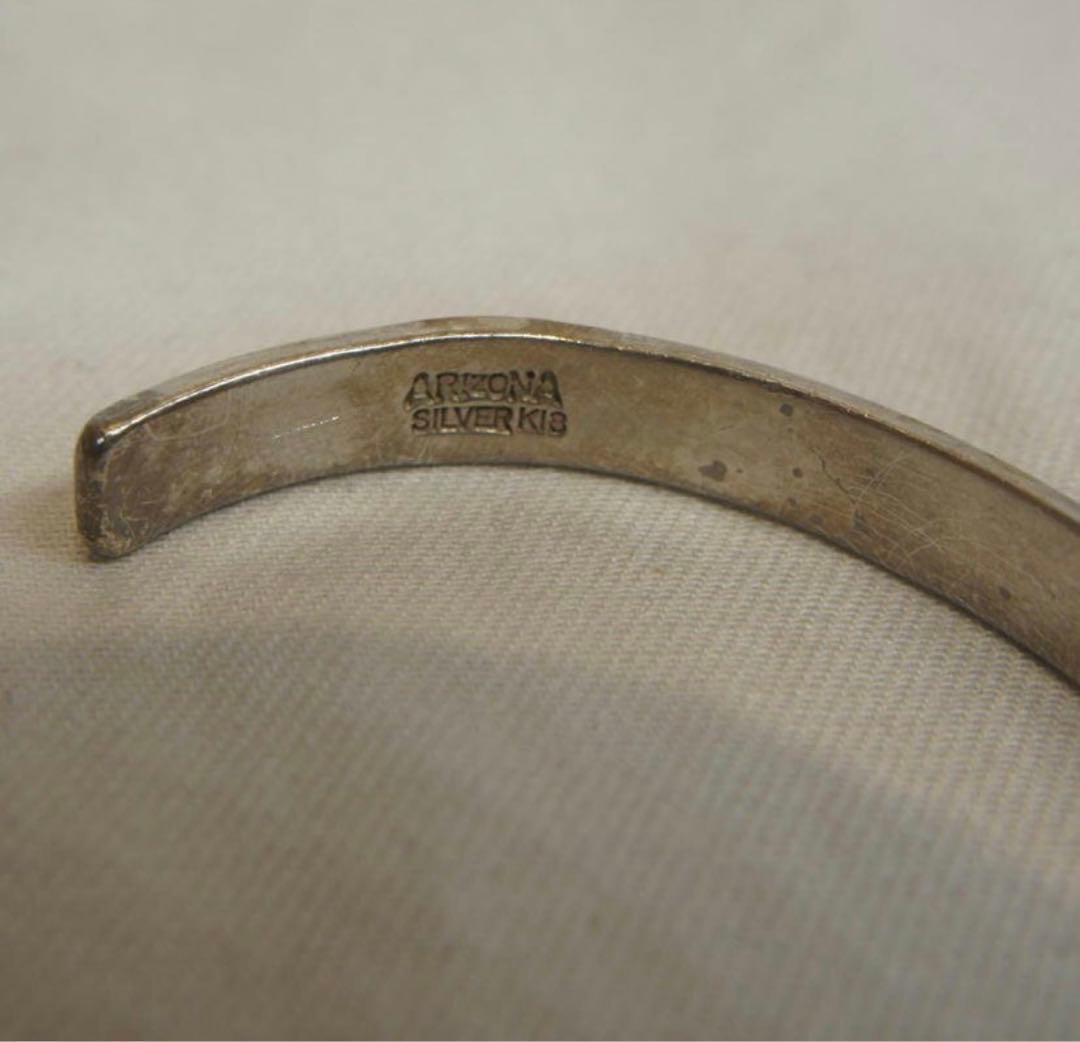 ARIZONA FREEDOM シルバーバングル K18