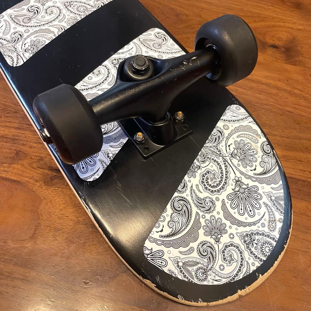 スケボー　極美品　スケートボード　コンプリート　子供用　スリーウェザー　7インチ