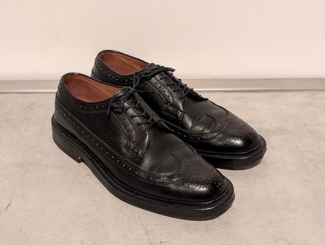 Nettleton ネトルトン ウイングチップ フルブローグ 7.5 C/A