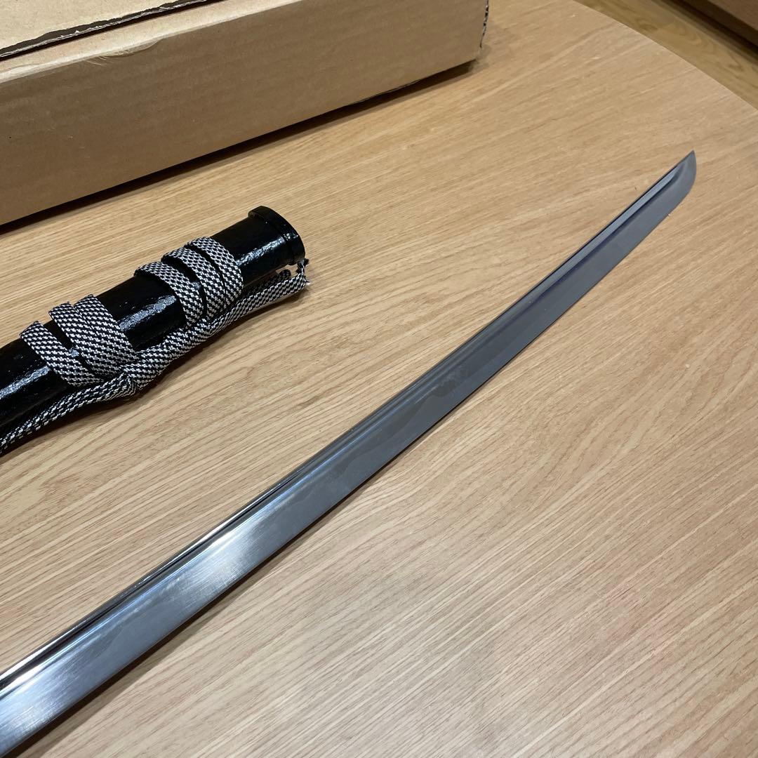 ウ*ー様 観賞用 菊一文字則宗 白色の柄 模造刀　沖田総司 愛用