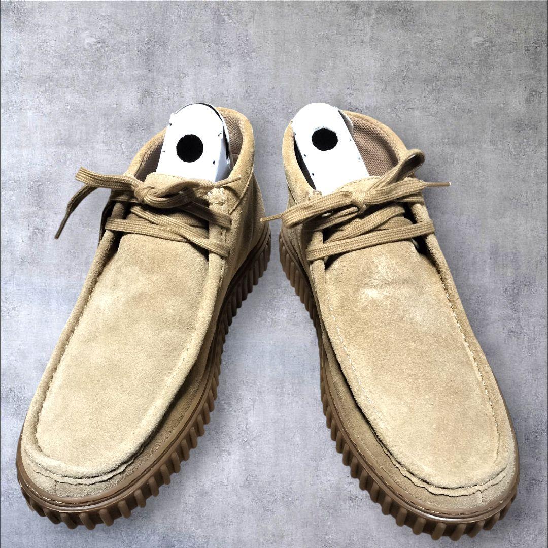 新品未使用 Clarks トーヒルハイ ダークサンドスエード 27.5cm