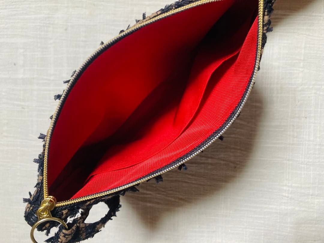 TR ミロスツイードポーチ　3点