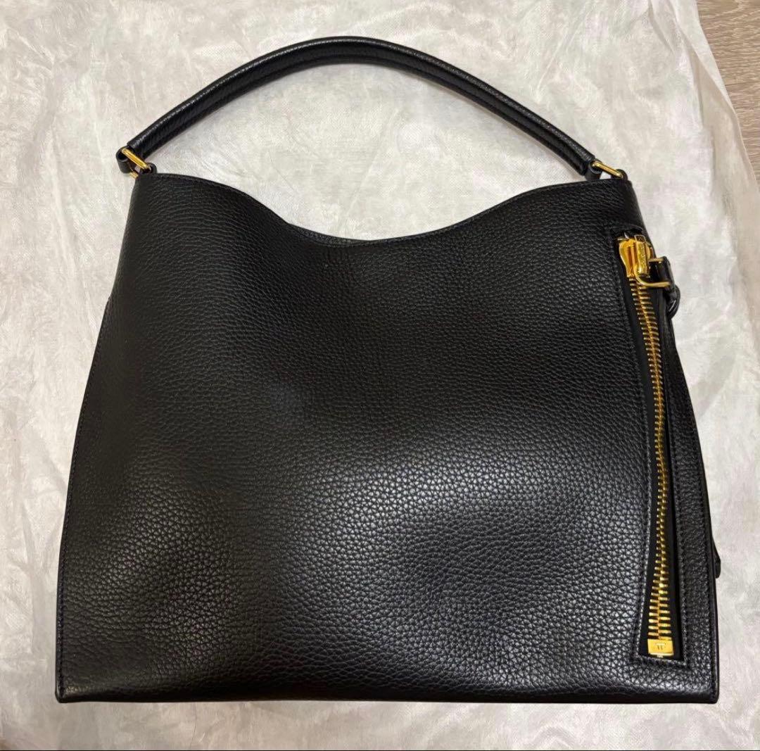 TOM FORD ALIX HOBOショルダーバッグ ブラック