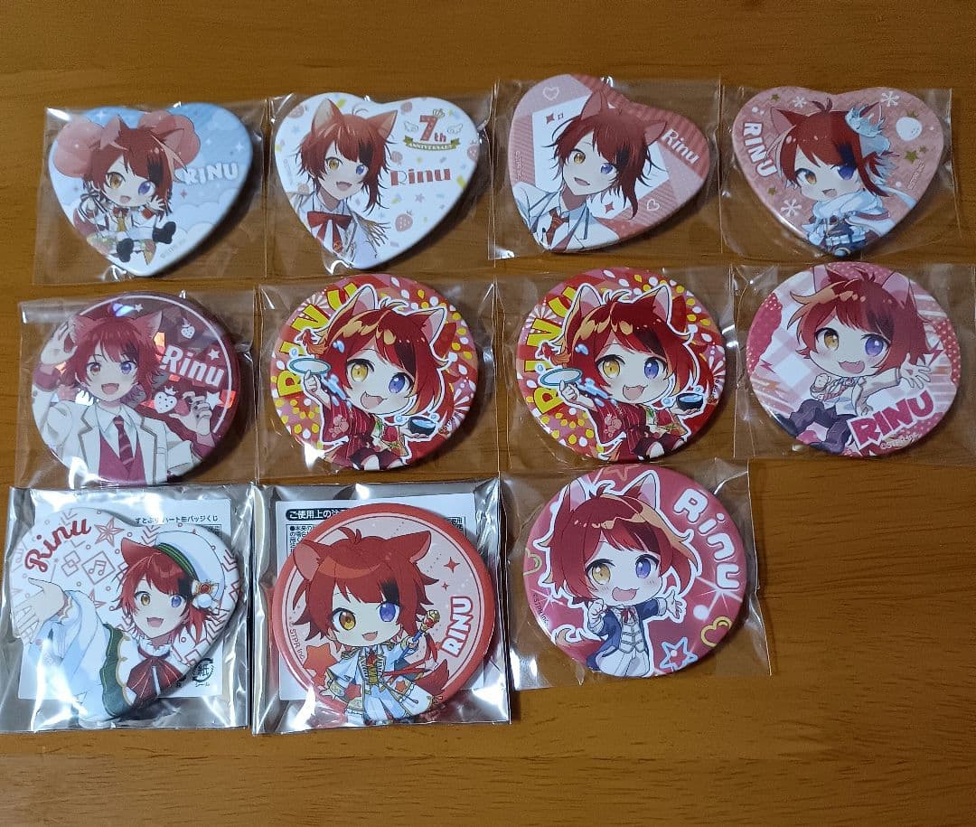 莉犬くん すとめも9 法被缶バッジ まとめ売り 莉犬くん すとめも9 法被