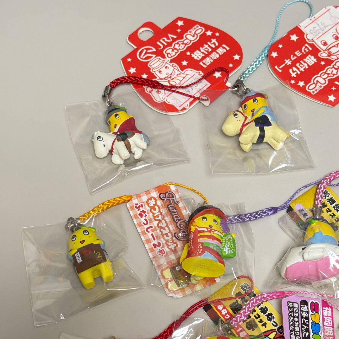 【新品】ふなっしー　根付けマスコット　14点セット　いろんなシリーズ混合