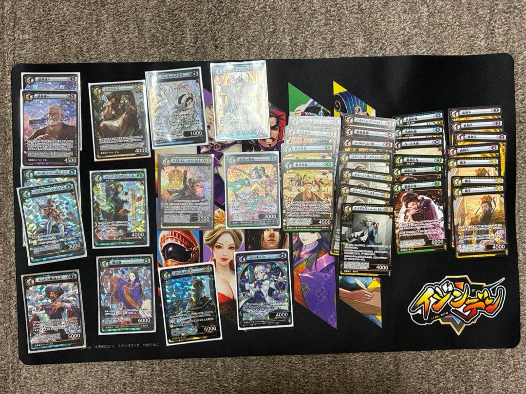 【期間限定値下げ】イジンデン 構築デッキ&カード5弾BOX グッズまとめ売り