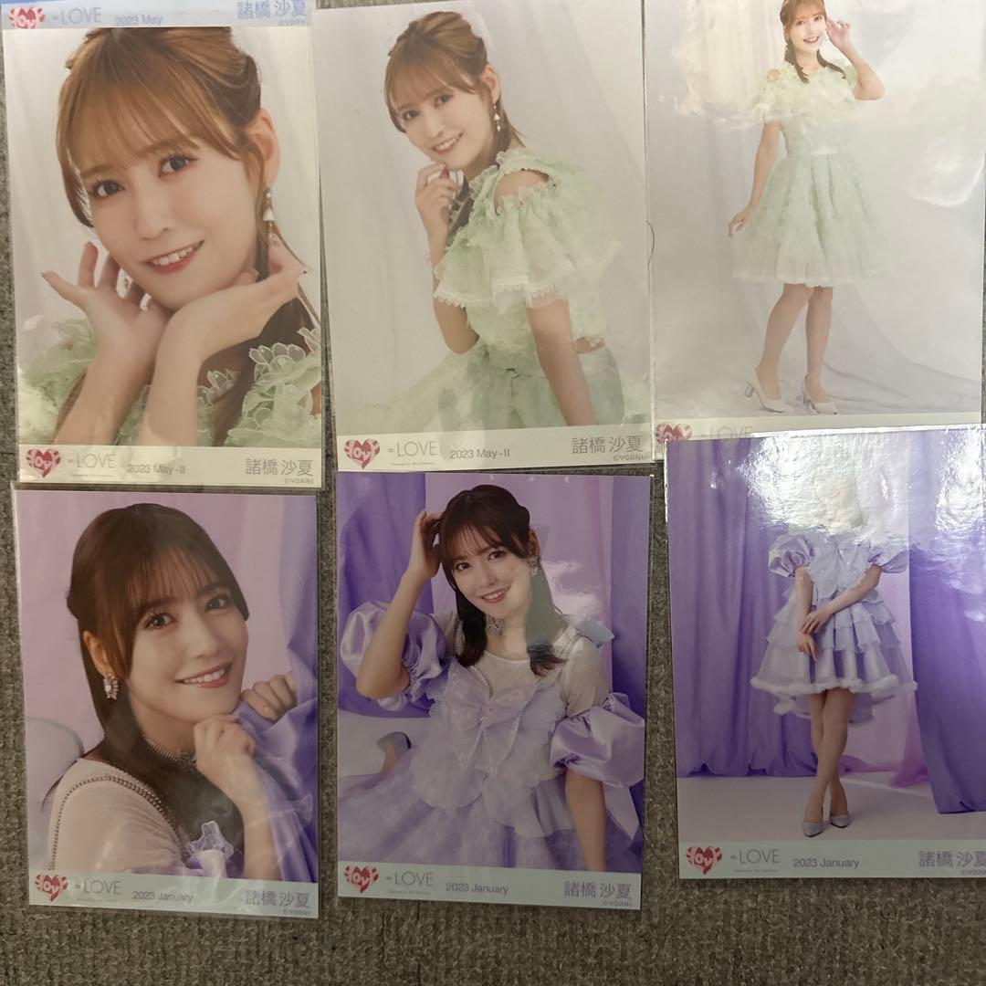 イコラブ 生写真 コンプ 諸橋沙夏 4セット まとめ売り - メルカリ