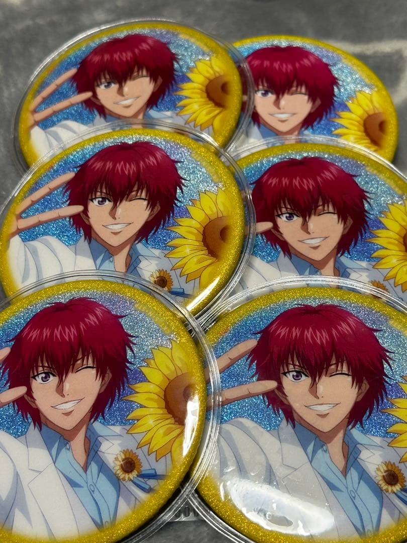 新テニスの王子様 テニプリ テニラビ RisingBeat 缶バッジ 丸井ブン太