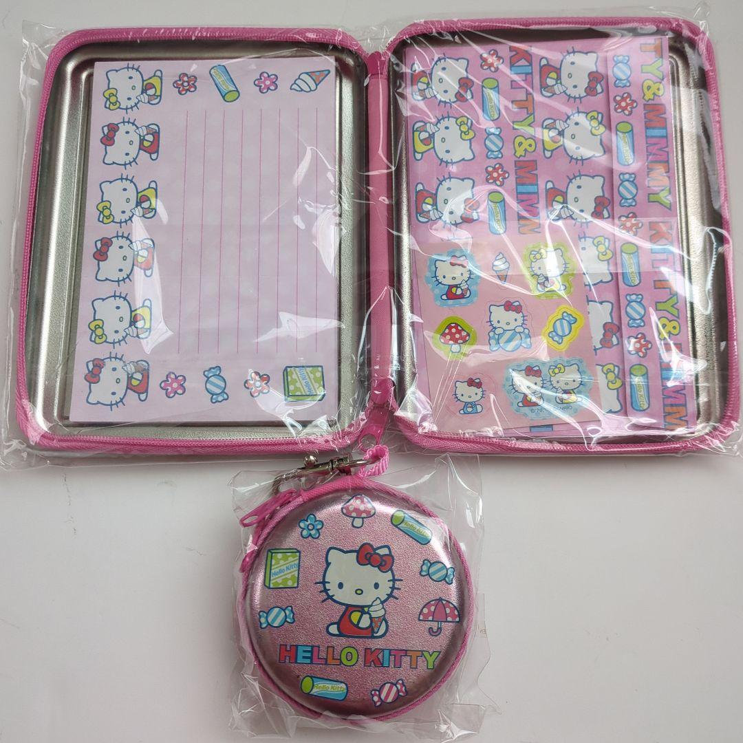 サンリオ ハローキティ レターセット ミミィ 缶ケース 2002年 希少レア