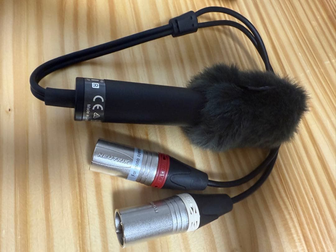 【極美品】SONY ECM-MS2 コンデンサーマイク