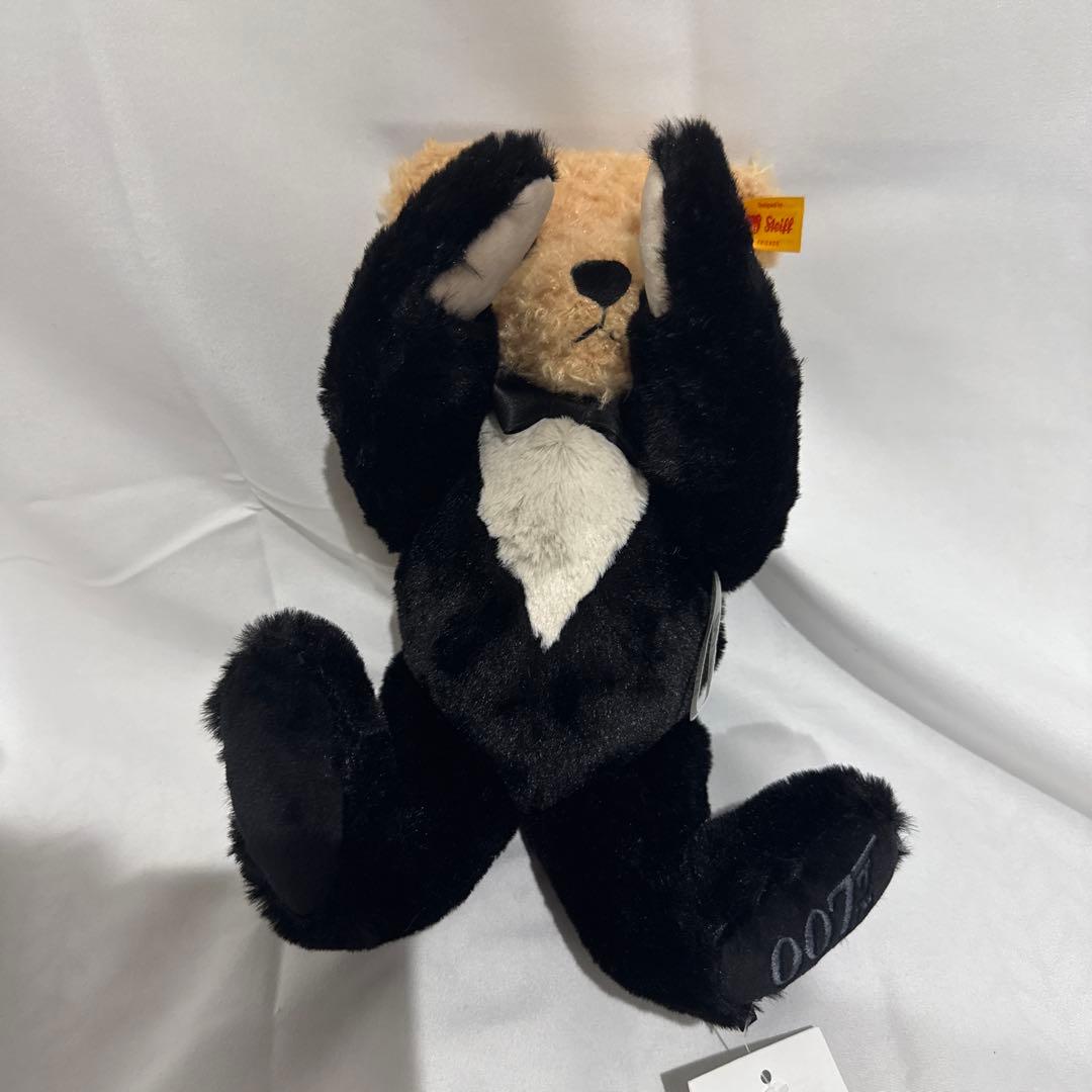 007 ジェームズボンド　テディベア　ぬいぐるみ　シュタイフ　Steiff 希少