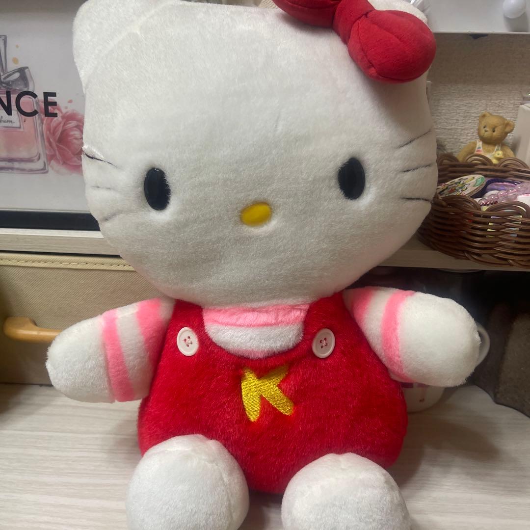 美品 レトロキティぬいぐるみ 2001 当時物 激レア ハローキティ kitty