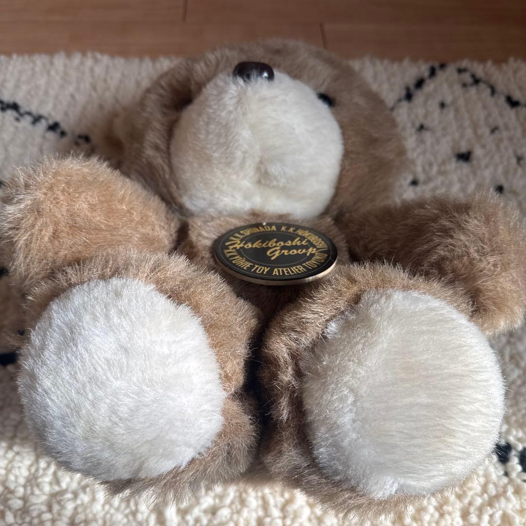 希少 レトロ shinadaくま ぬいぐるみ 大 新品級 デッドストック