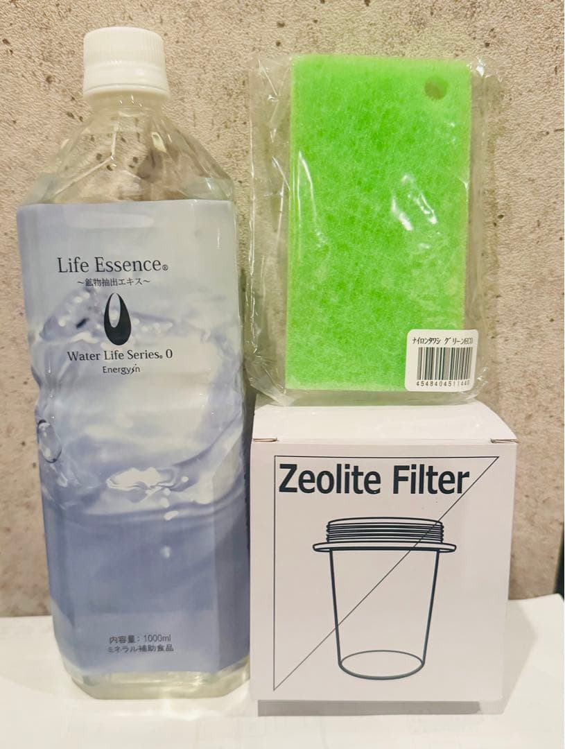 4点フルセット】1000mlライフエッセンス＆セラミック、ゼオライト