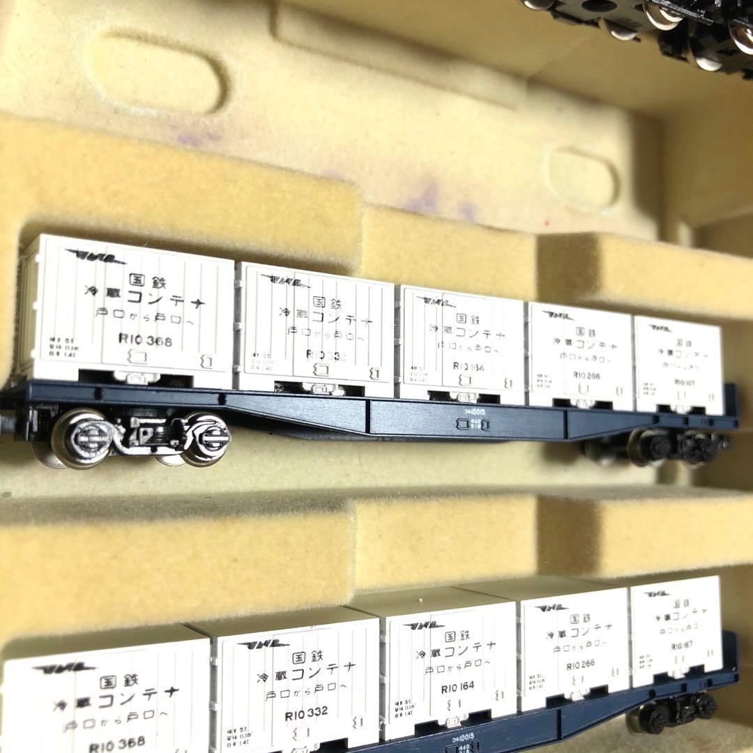 絶版 KATO コキフ10000冷蔵・コキ10000 EF66