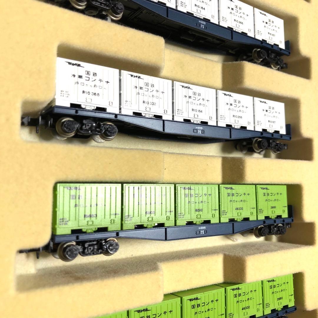 絶版 KATO コキフ10000冷蔵・コキ10000 EF66