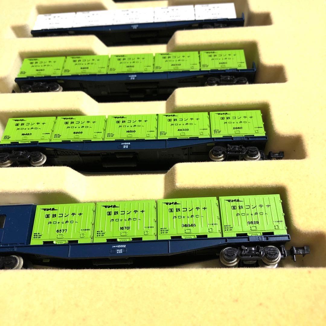 絶版 KATO コキフ10000冷蔵・コキ10000 EF66