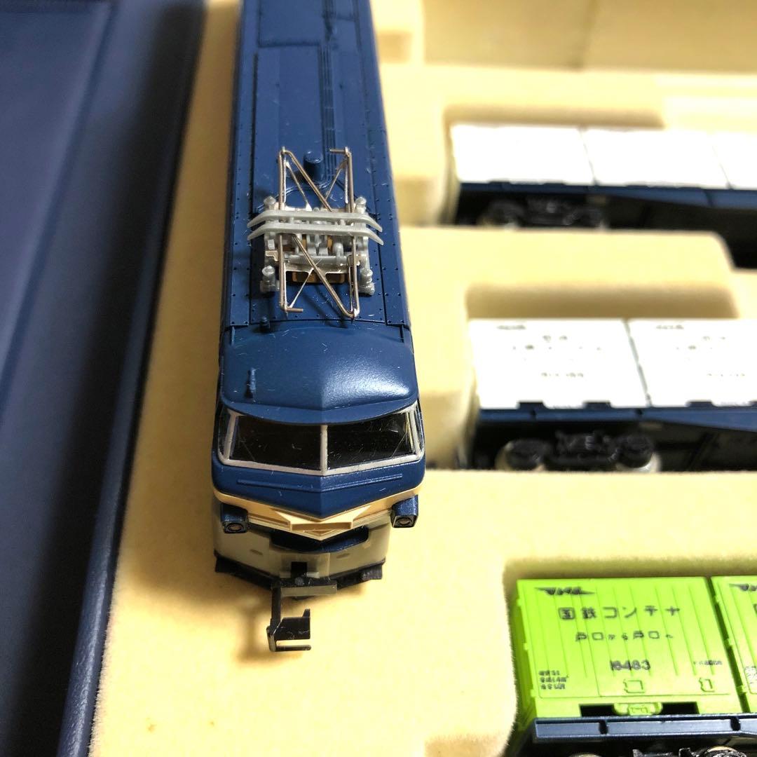 絶版 KATO コキフ10000冷蔵・コキ10000 EF66