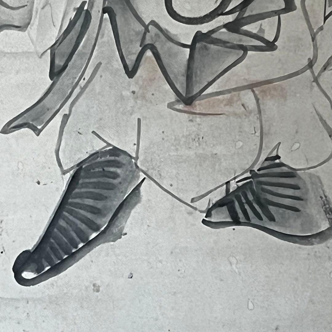 掛軸　鍾馗　五月　古物 23.08.02-2