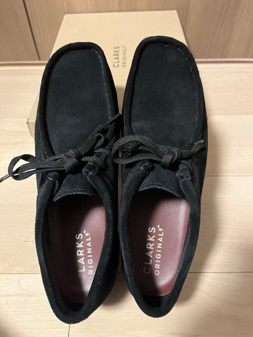 ほぼ新品　クラークス ワラビー ゴアテックス　CLARKS GORE-TEX