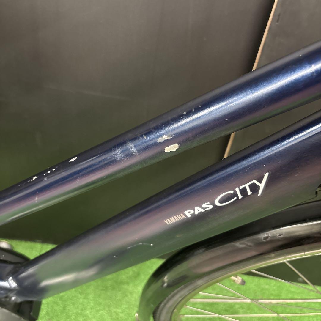 電動自転車 YAMAHA PAS CITY ネイビー　85