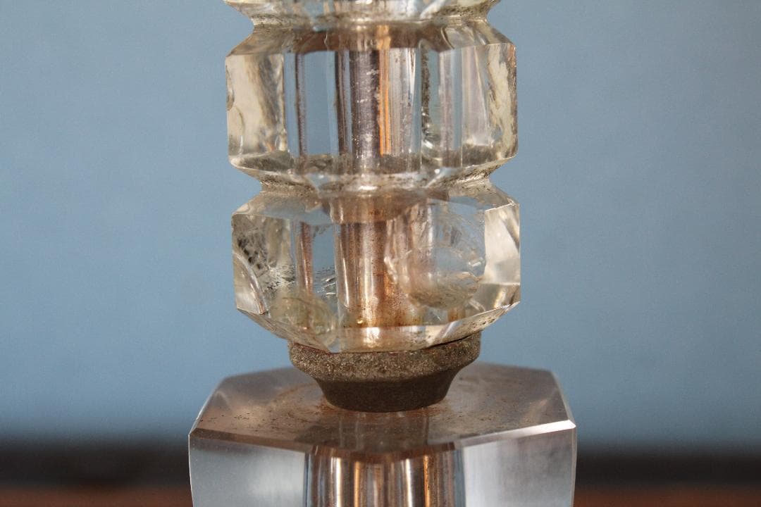 品番 a-0294 二灯電気スタンド アンティーク レトロ 照明 電笠