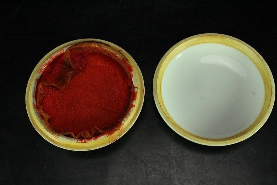 中国美術 朱肉 蓋物(K-LC750)