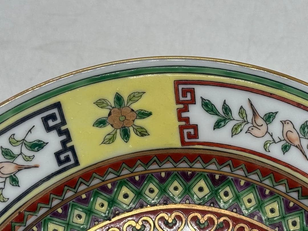 中国 1970年代 景徳鎮製 粉彩花果紋大皿5点 送料込み260104 - メルカリ