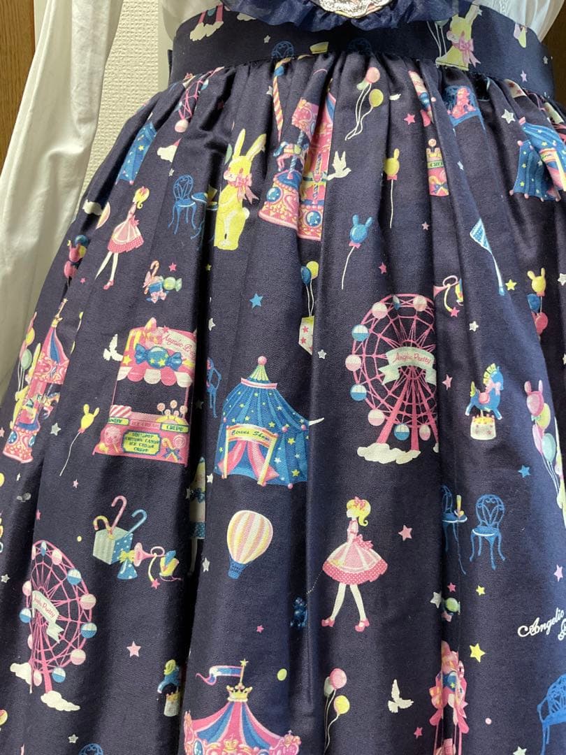 Angelic Pretty マジカルエトワールエプロン風スカート