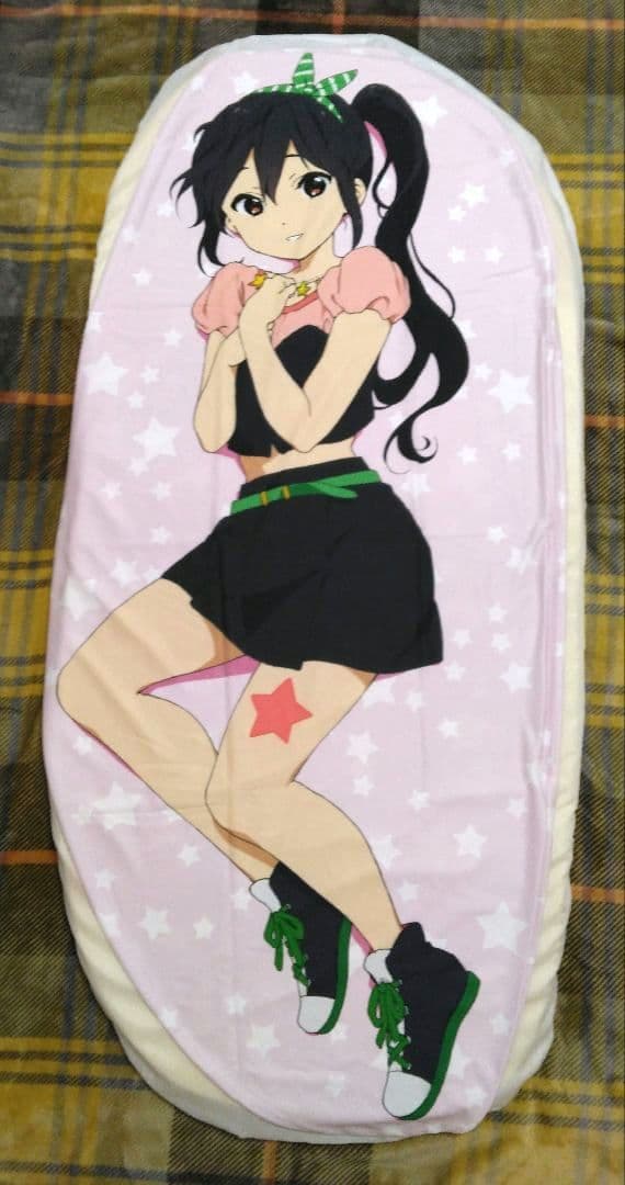 【おまけ付】けいおん！ 平沢唯 ほぼ等身大低反発クッション