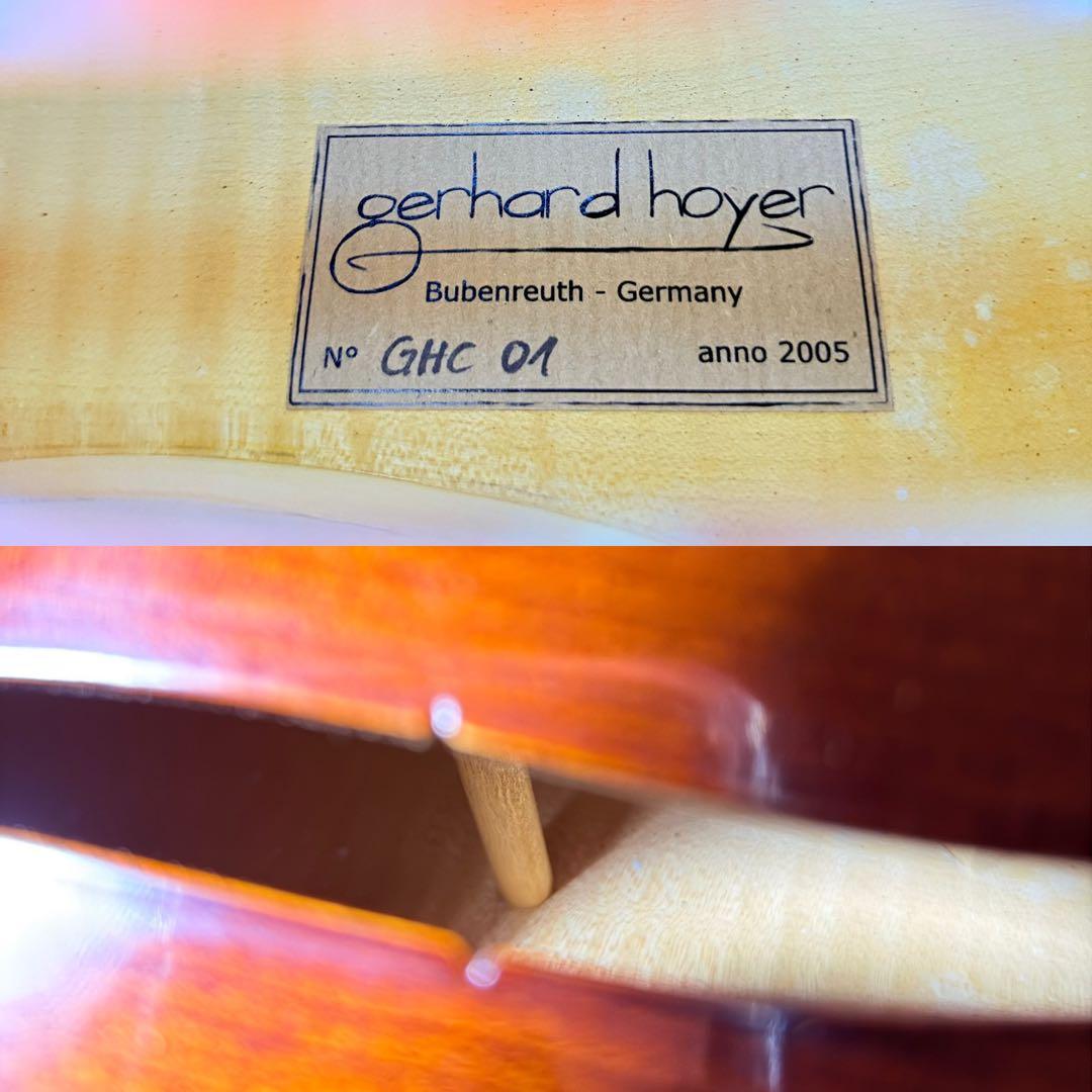 【調整美品】gerhard hoyer GHC 01 チェロ 2005年製