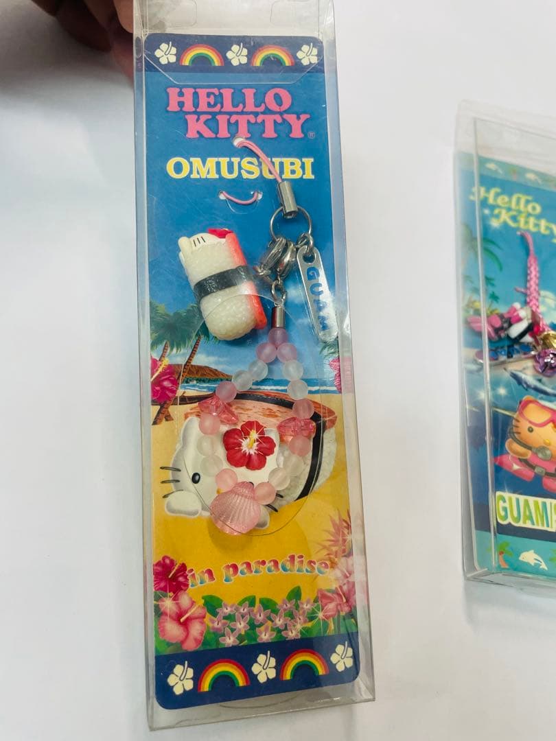 【入手困難品】ハローキィテー　ご当地　ストラップ　グアム　サイパン　当時物