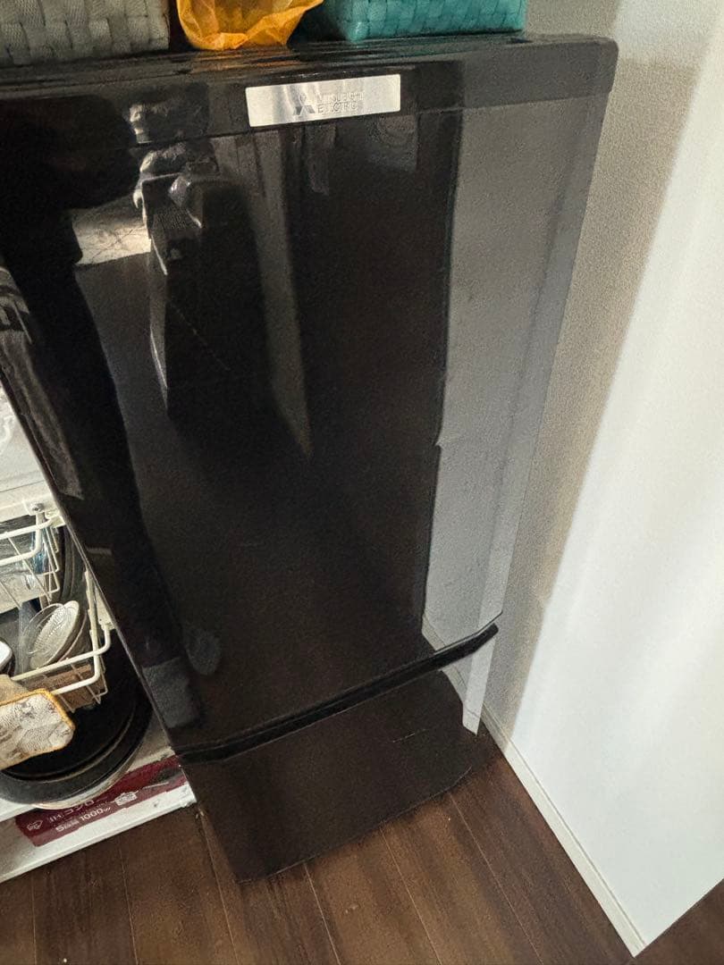 【送料無料】三菱 冷蔵庫 MR-P15E-B1 2020年製 146L