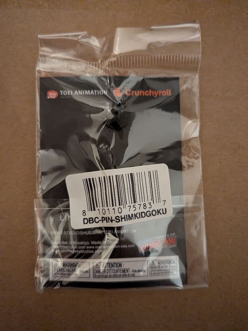 ドラゴンボール NYCC 2025 限定ピン 孫悟空