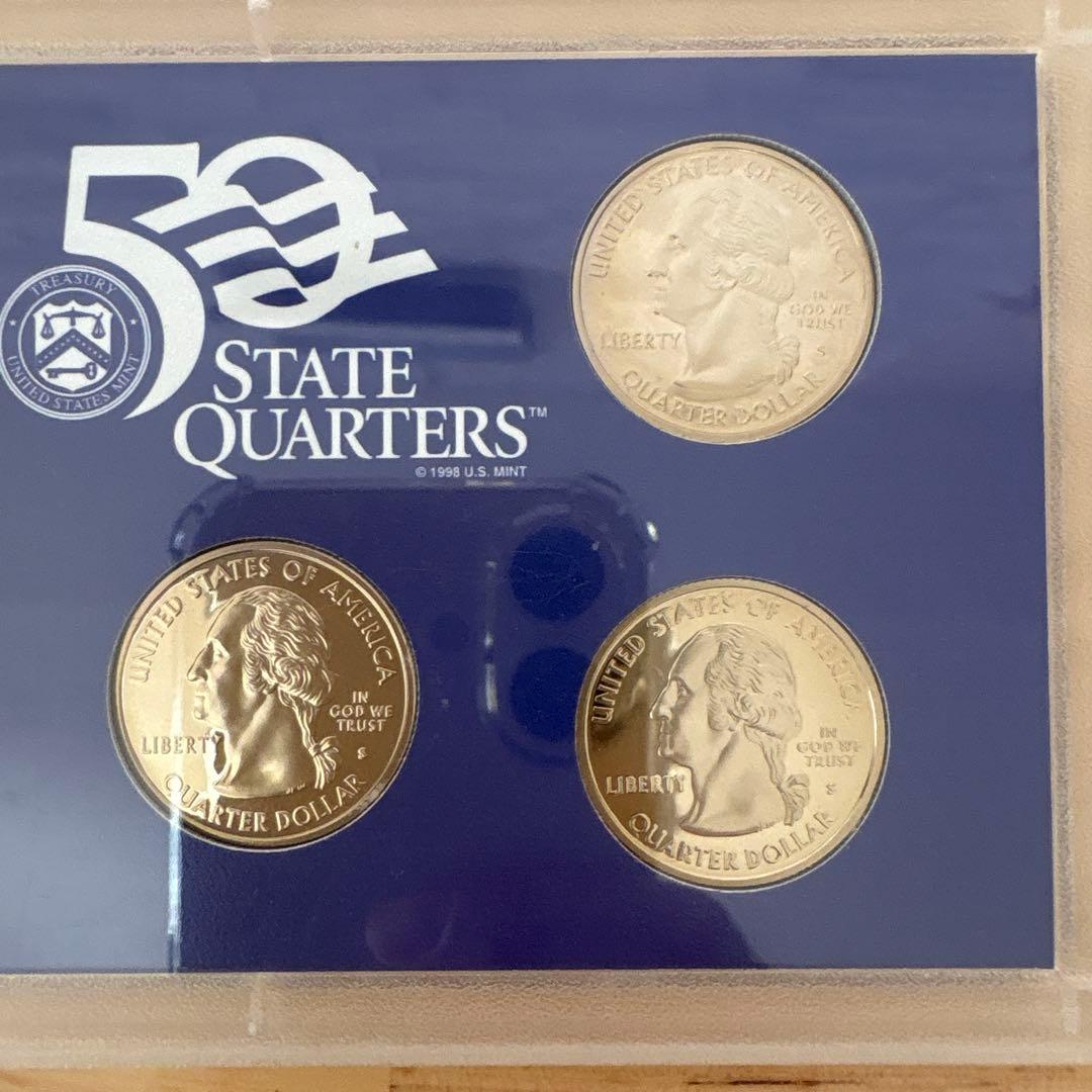☆未開封☆ アメリカ 50州 硬貨 プルーフ 2001年 - メルカリ