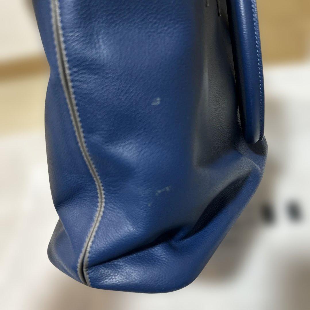 【まさゆき】コーチトートバッグ 2way ベケット ショルダー ブルー