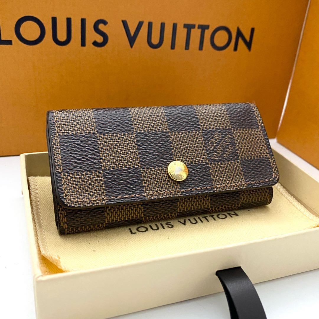 ルイヴィトン ダミエ キーケース ミュルティクレ4 - メルカリ