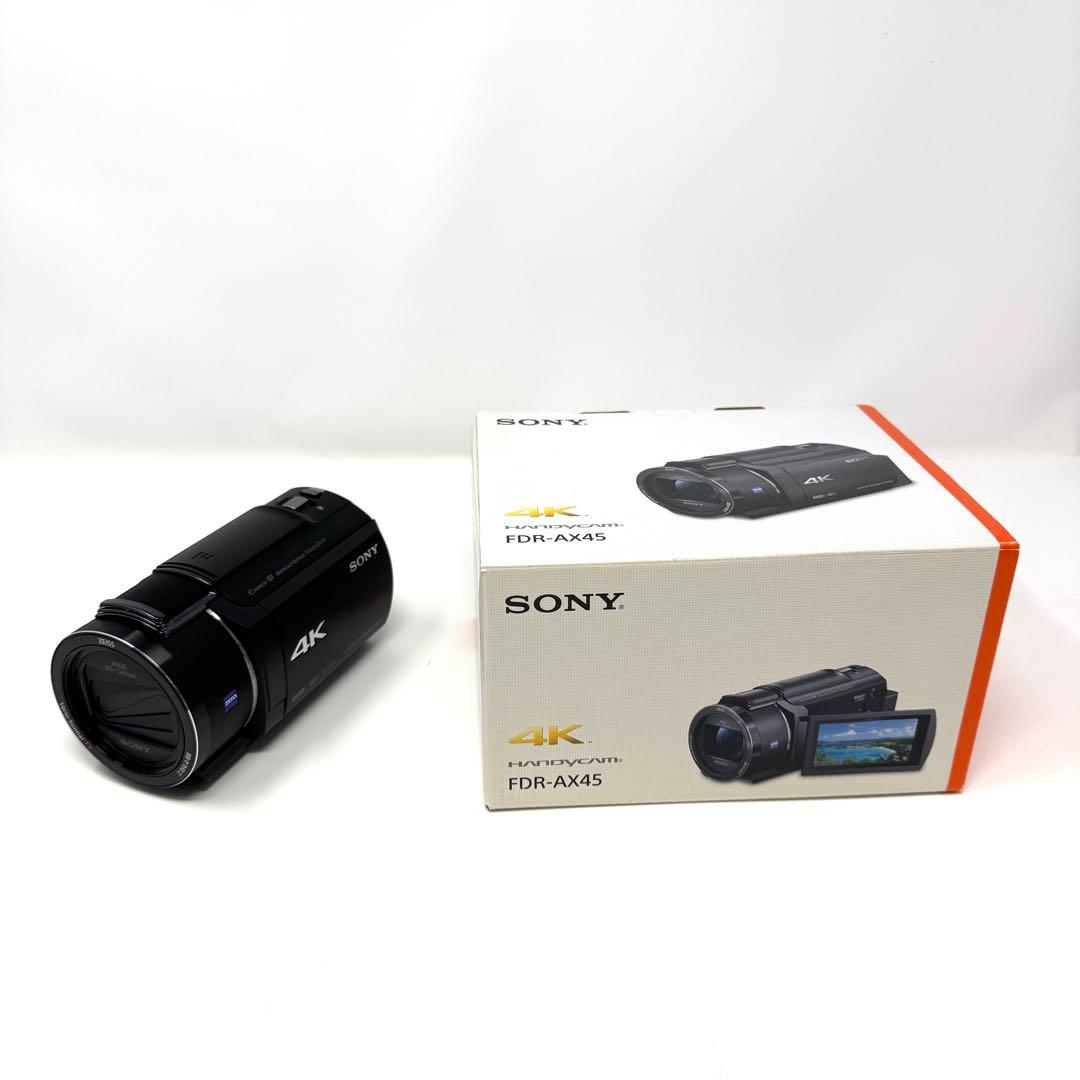 SONY FDR-AX45 ブラック デジタルビデオカメラ 【中古】