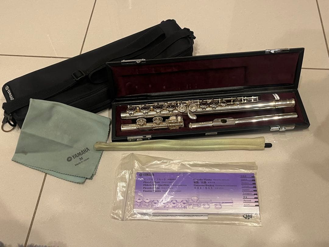 Yamaha YFL-212 // JIDフルート本体 オープンホール - メルカリ