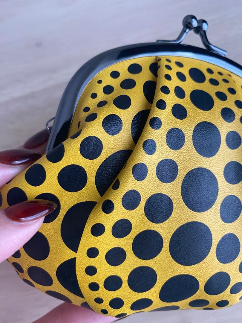 草間彌生　がま口 ケース　新品未使用