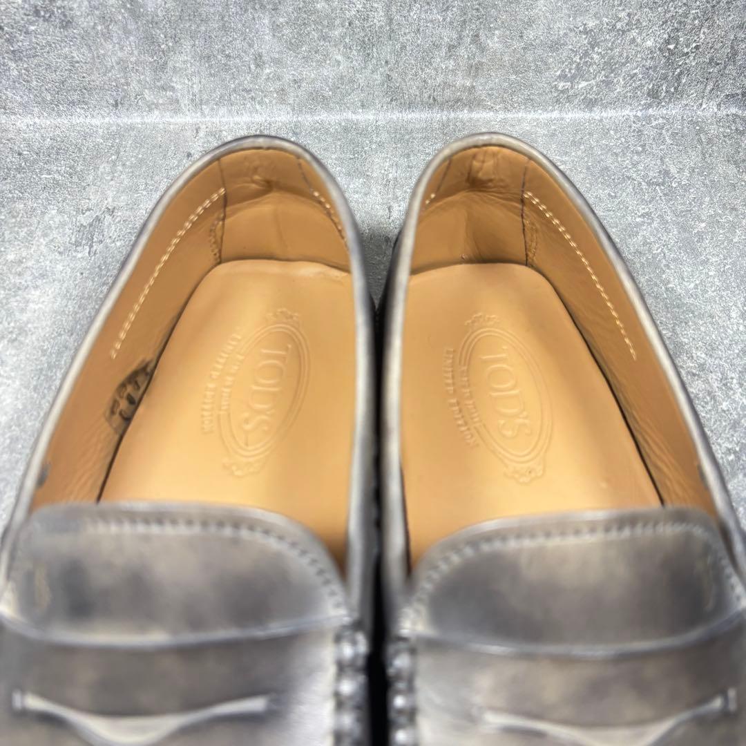 【美品】TOD'S ドライビングシューズ ローファー モカシン 27cm