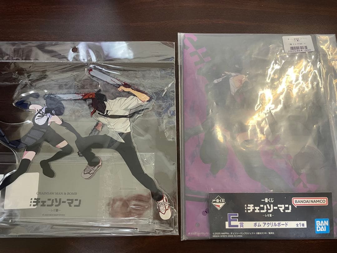 チェンソーマン　一番くじ　レゼ　フィギュア　アクリルスタンド　セット