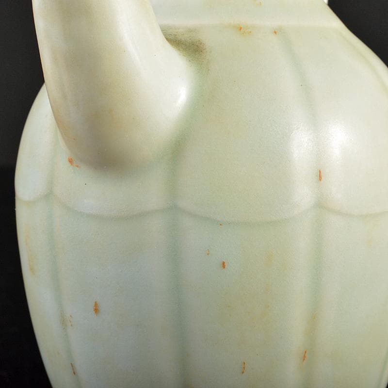 中国 影青 青白磁 水注 執壷 時代箱付 V R6482