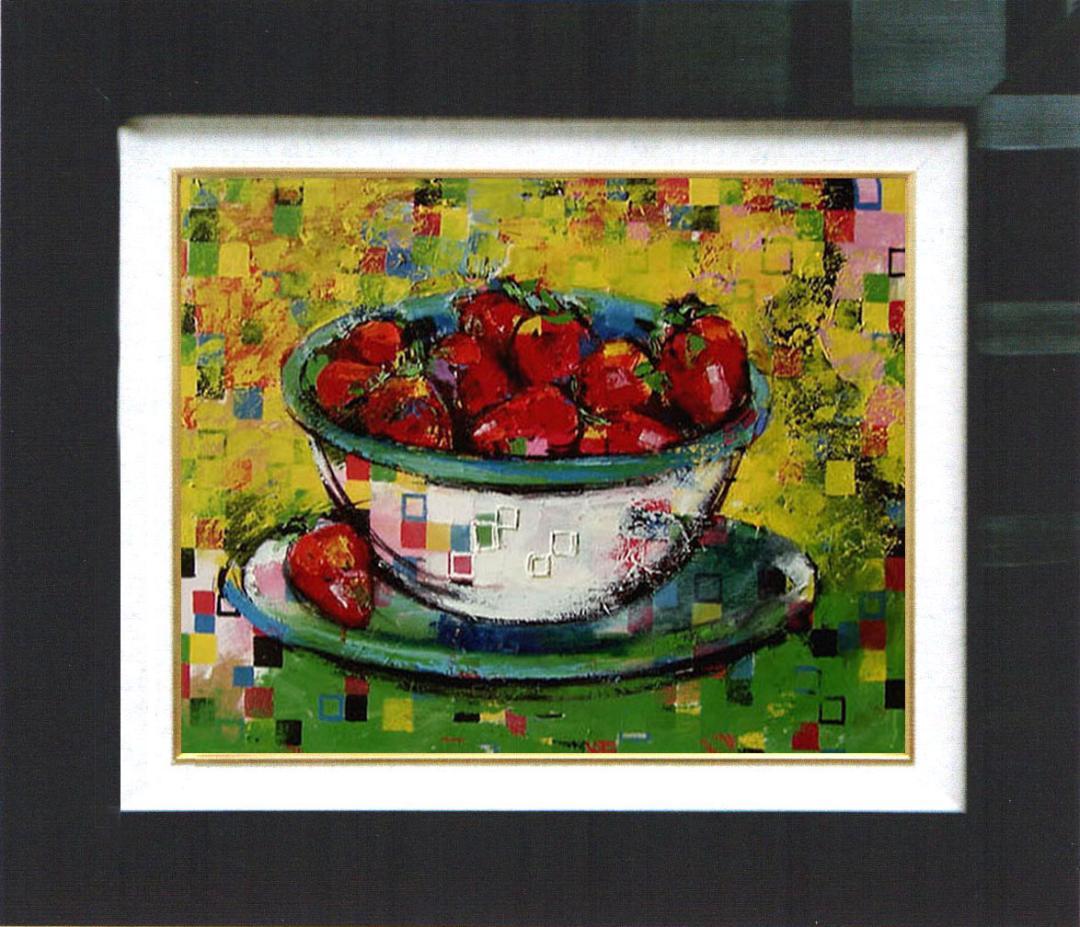 絵画 インテリア 油絵 uF6-061003 静物 フルーツ