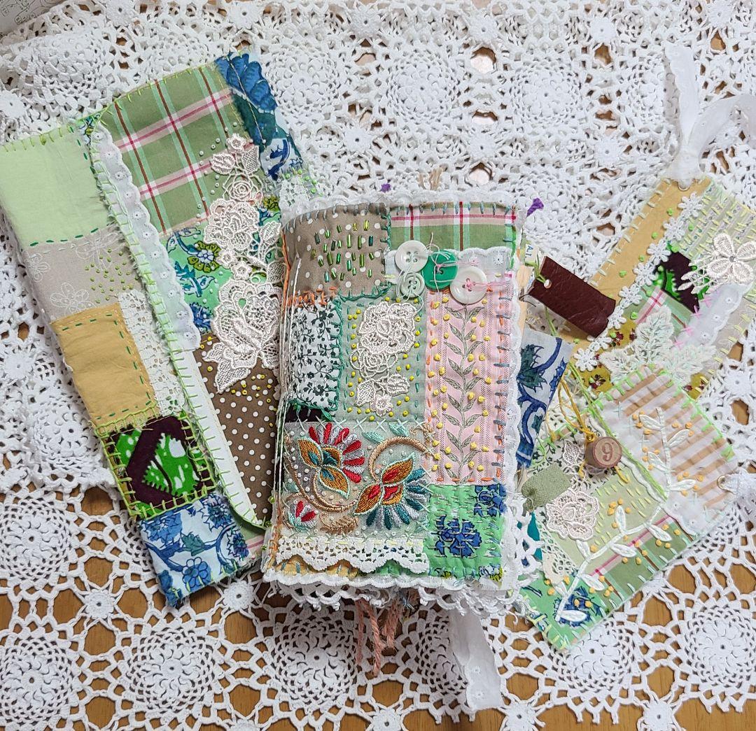 タズちゃん様　junkjournal　ジャンクジャーナル　パッチワーク