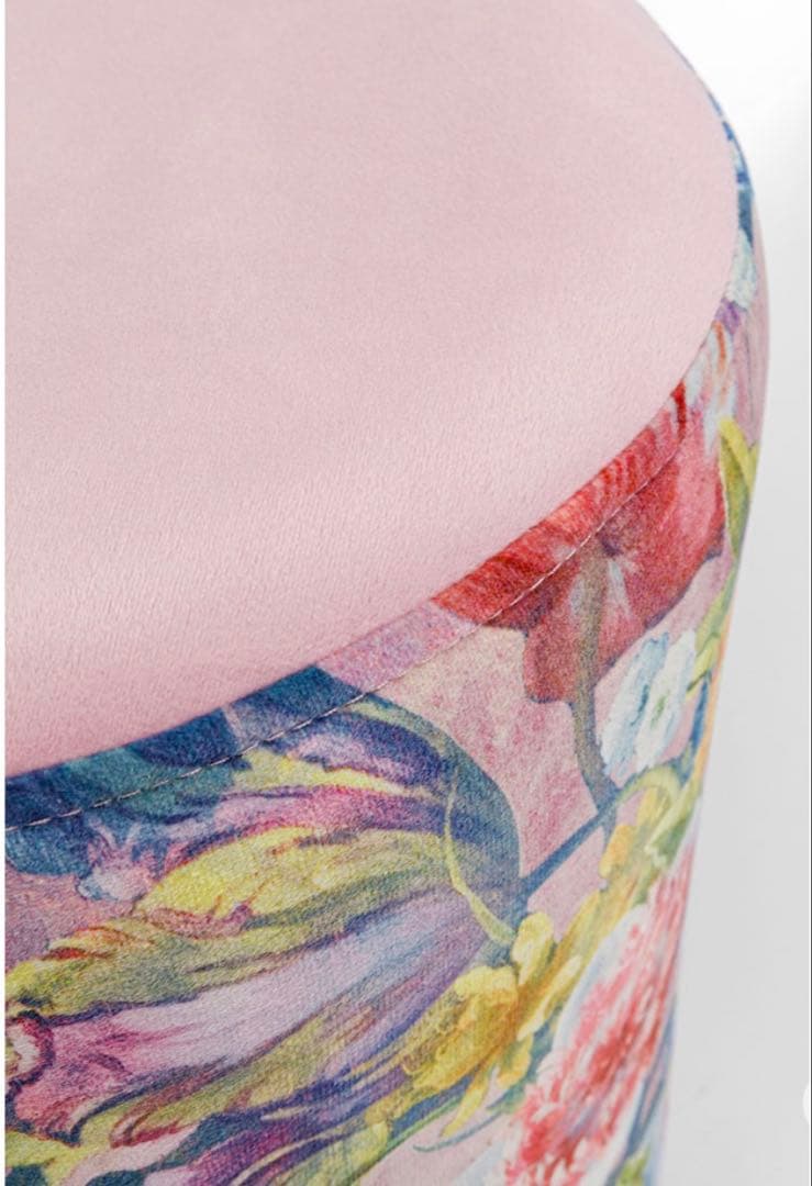 KARE カレ 廃番 チェリーフラワーローズ スツール PINK 箱入新品