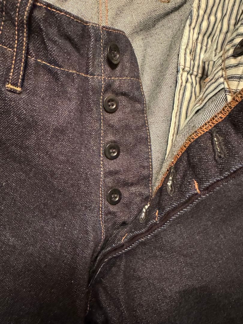 最終値下げ 超激レア ブラックサイン デニムブリーチーズ