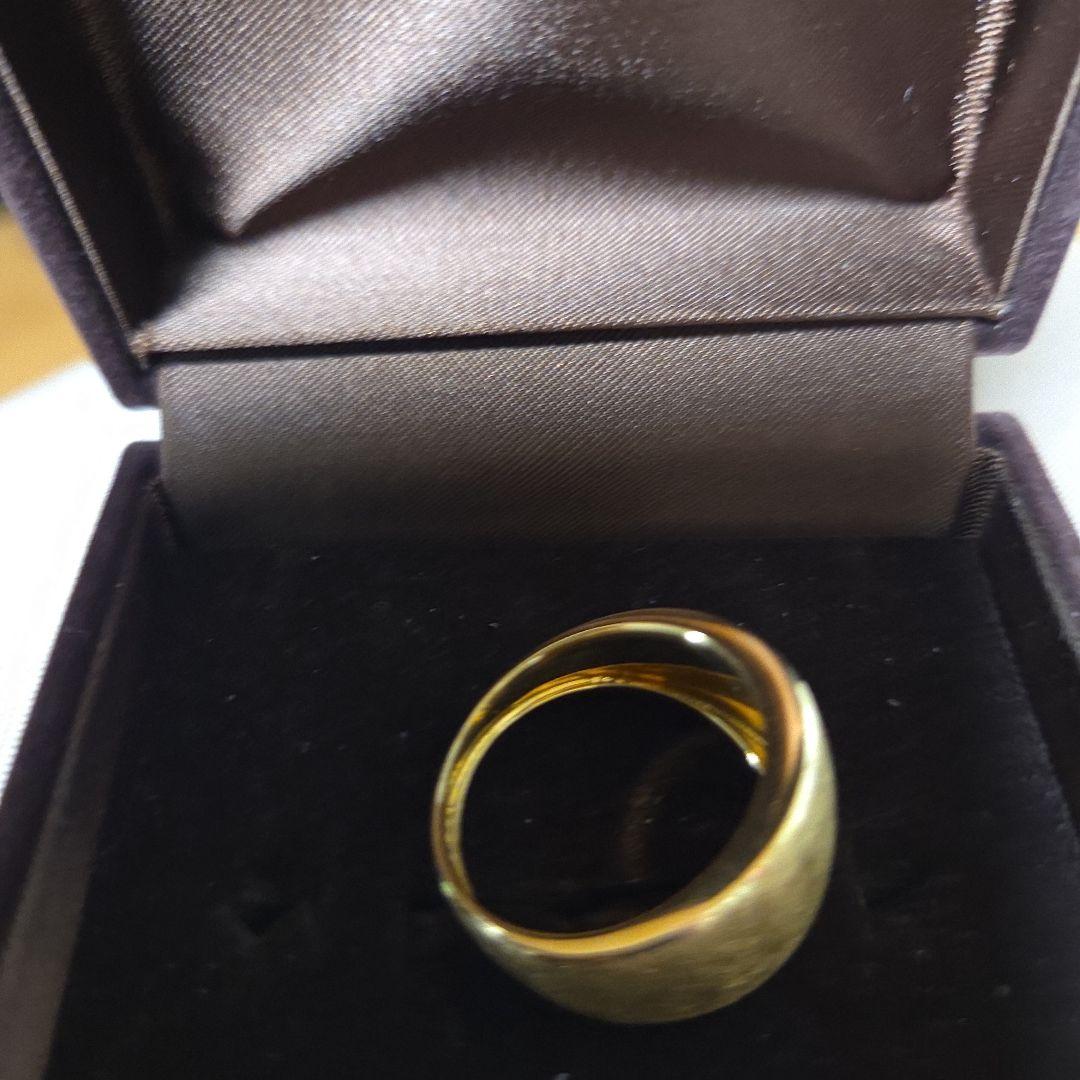 GSTV イタリアンジュエリーK18YGリング総量4g ミリオリーニ ♯21